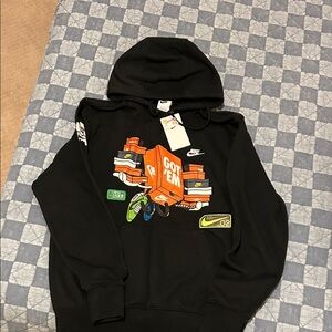 Nike Black Graphic hoodie